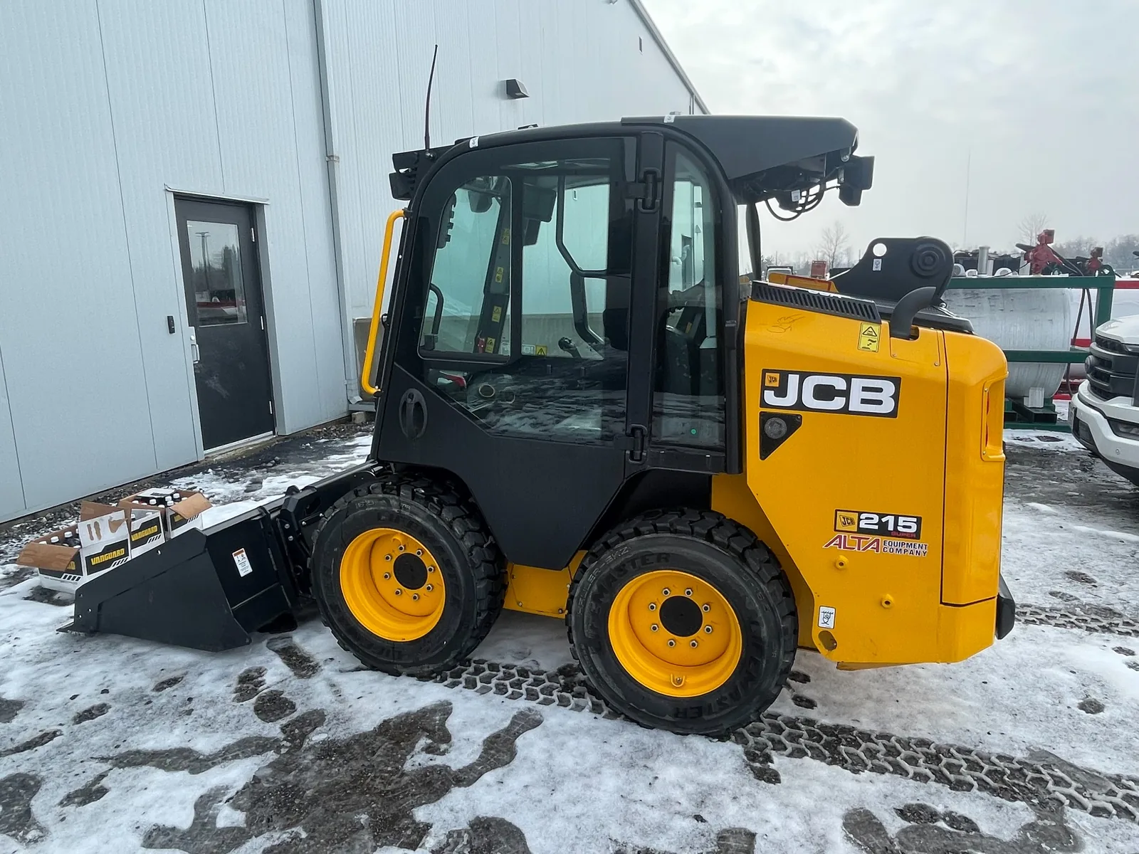 Bloom skid steer equipment