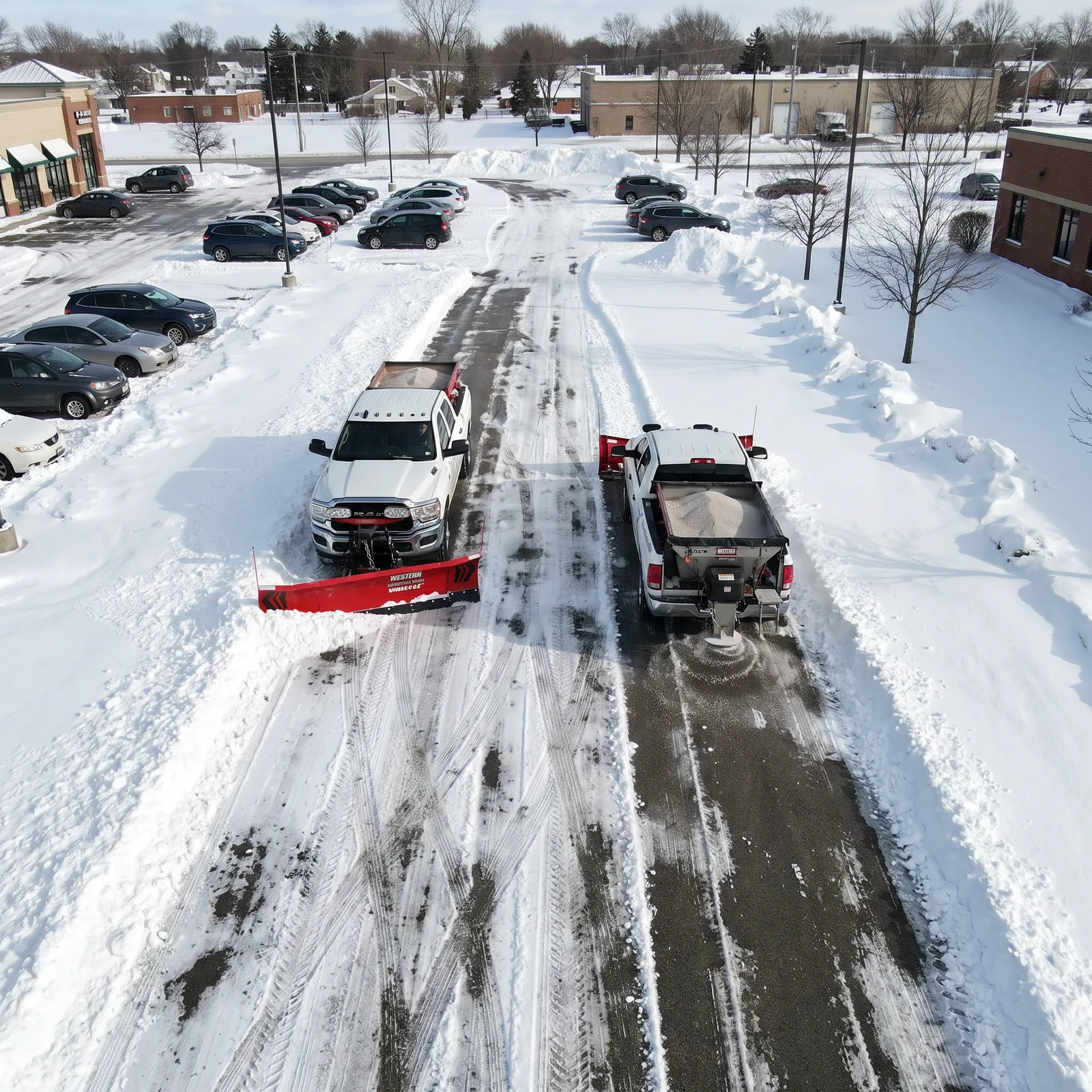 Bloom commercial snow removal operation